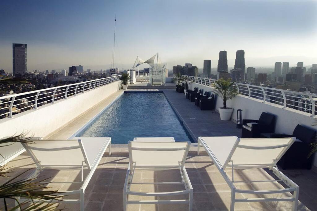Polanco Pool Amazing View Gym Parking Apartment Mexico City Ngoại thất bức ảnh
